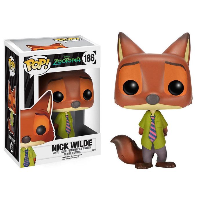 Funko Pop фигурка Ник Уайлд/Nick Wilde Зоотрополис Zootopia