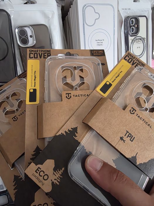 Honor Magic 6 Lite , Magic 7 Pro прозрачни гърбове Tactical