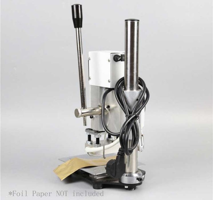 Нова термо преса (машина за топъл печат с клишета) горещо маркиране