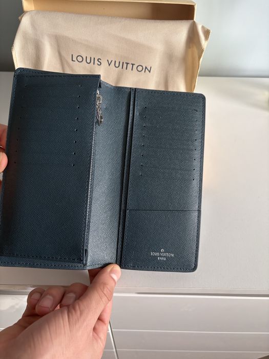 Портмоне Louis Vuitton – тъмносин монограм, като ново