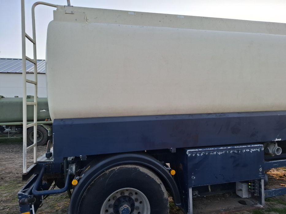 Cisternă apă 20000l aluminiu agricolă