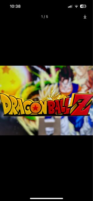 Logo Dragon Ball Z printat 3D