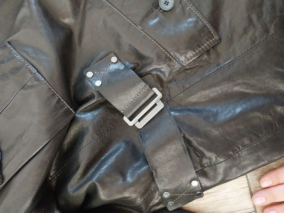 Geaca piele Gianmarco Castelli