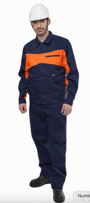 Летняя спецодежда. Униформа. Костюм РИТМ рабочий куртка с брюками.