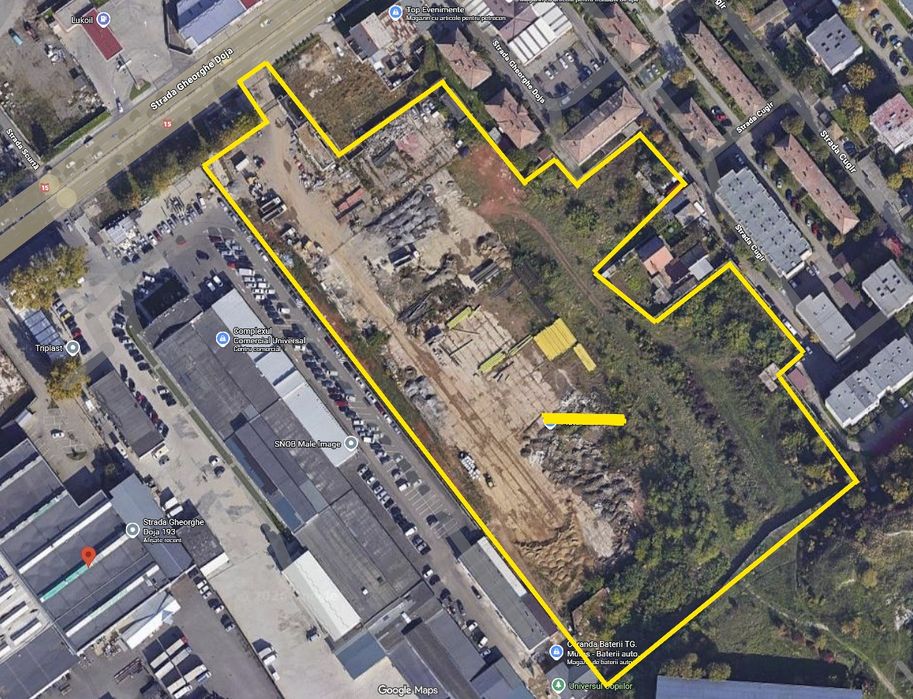 Teren întravilan zona Mureşeni