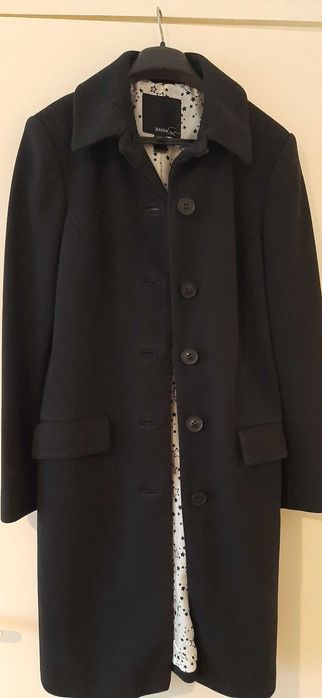 Манго/Mango черно манто/палто