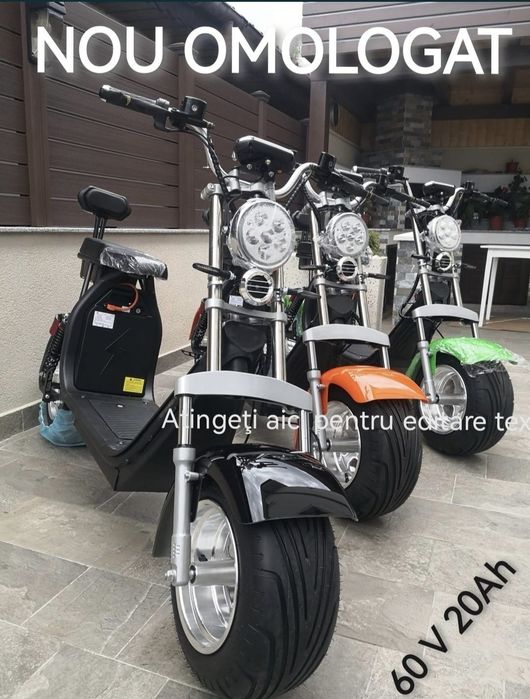 Scuter electric nou Harley Runer 20