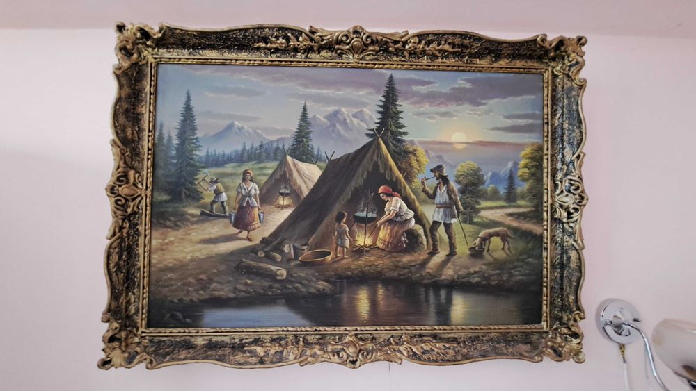 Tablouri ulei comunism inramate