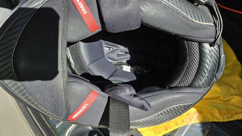 Casca Scorpion EXO 1400 Carbon Air + Sena 10s