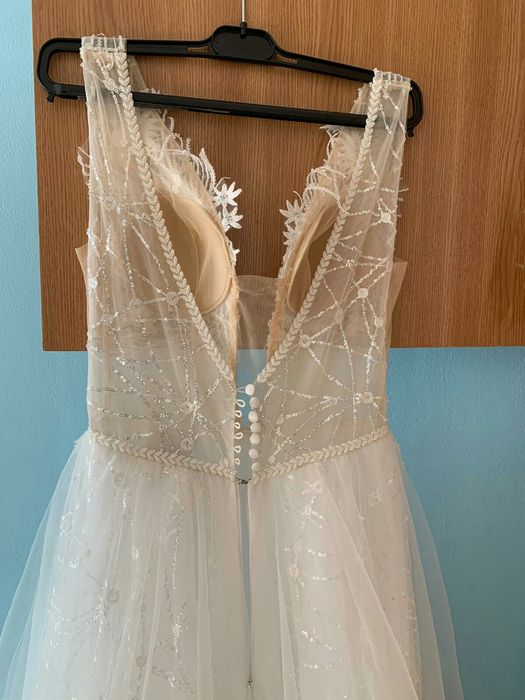 Rochiță mireasa white style, mărimea 36-38