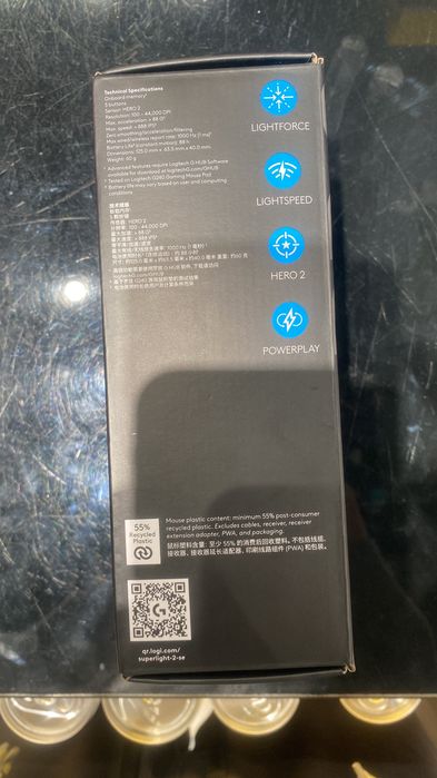 Игровая мышка Logitech pro X superlight 2se