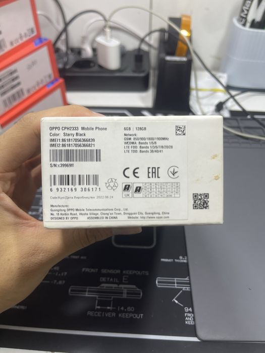 Oppo a 96 128gb.