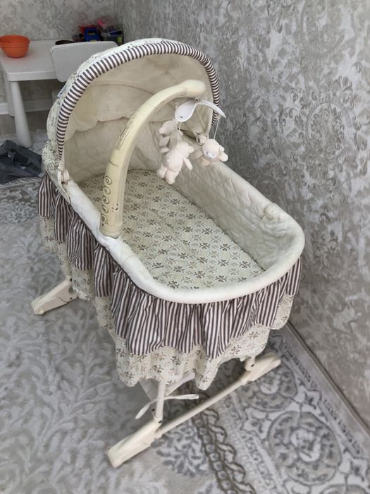 Люлька манеж со звуком