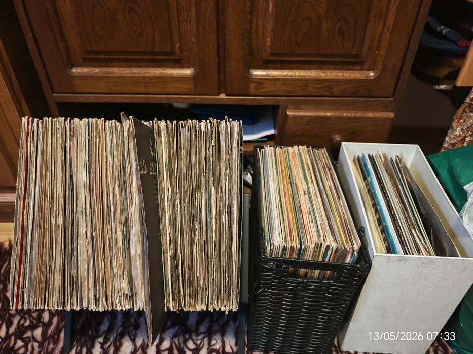 PACHET AUDIO - Pickup Sherwood , Technics , Jamo , Sharp, Colecție Viniluri