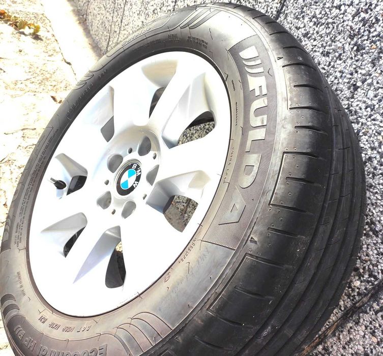 Джанти BMW 7Jx16H2 IS20   5x120 R16 4бр с гуми за  е60 е61