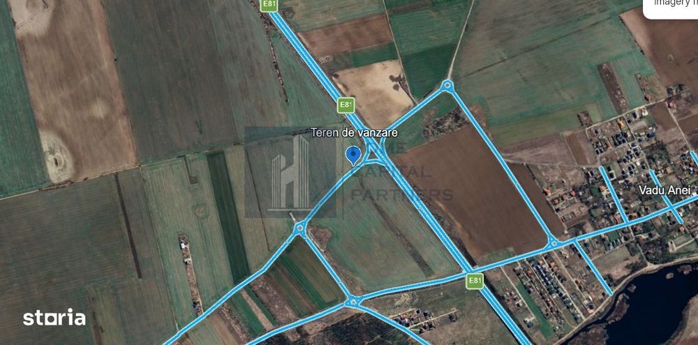 Teren intravilan 2.721 mp | Brănești Ilfov | Nod A2/E81 | UTR Lm1