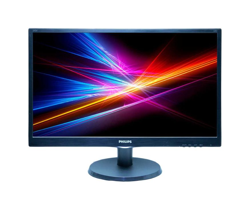 Монитор 23.6" 1920x1080 PHILIPS 243V5Q DVI