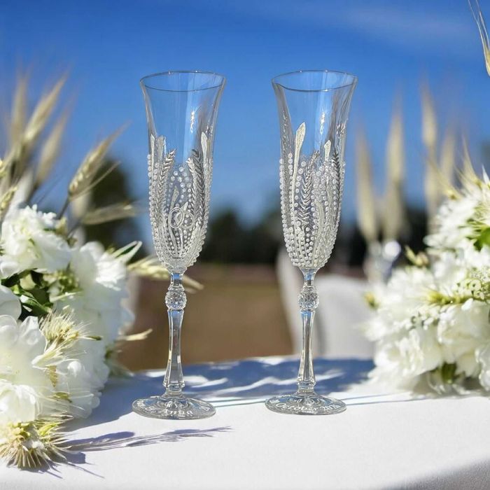 Персонализирани сватбени чаши