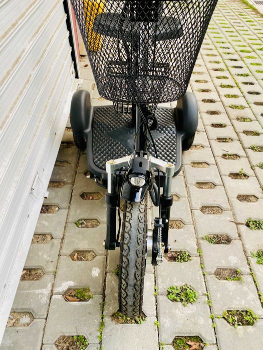 РАЗПРОДАЖБА !!! НОВ Ел. скутер-триколка VSSPORT VS350, Гаранция