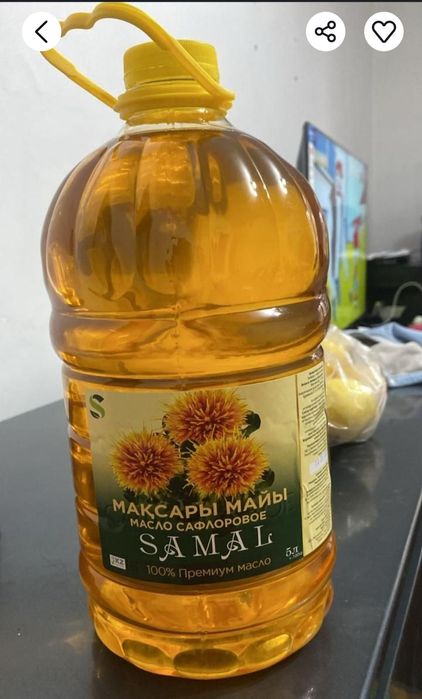 Мақсары майы/Сафлоровое масло