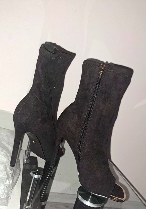 Botine LW0606-1 Negru