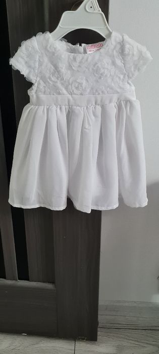 Rochiță bebeluș alba