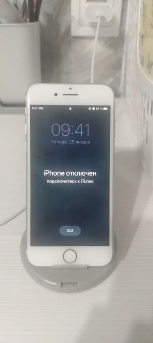 Iphone 7 заблокирован на itunes