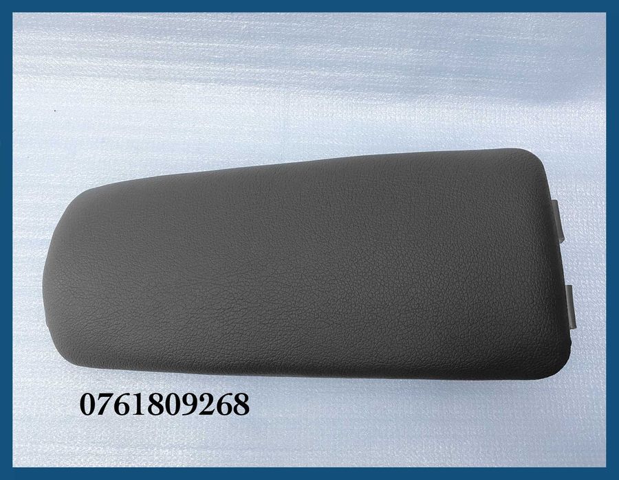 Capac piele cotiera pentru Audi A4 B6 B7 / Seat Exeo - gri