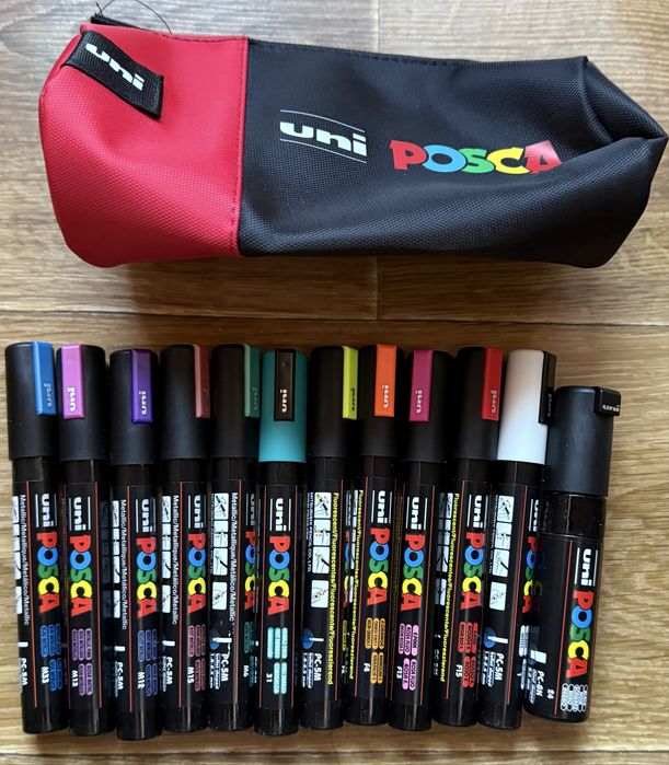 Penar posca si 12 carioci