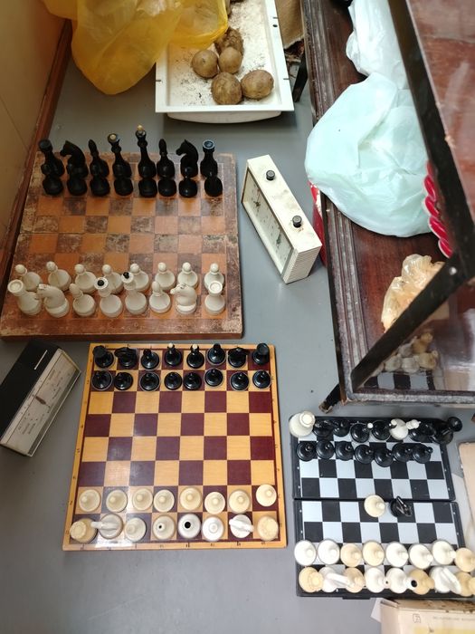 Шахматы наборы три вида