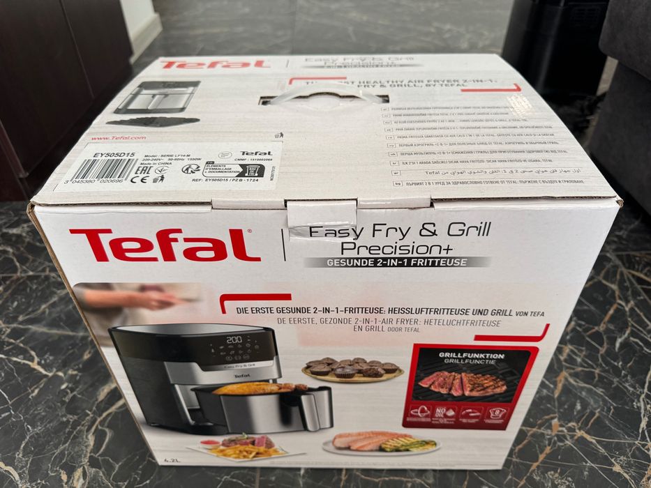 Фритюрник Tefal Easy Fry&Grill 2in1 в гаранция