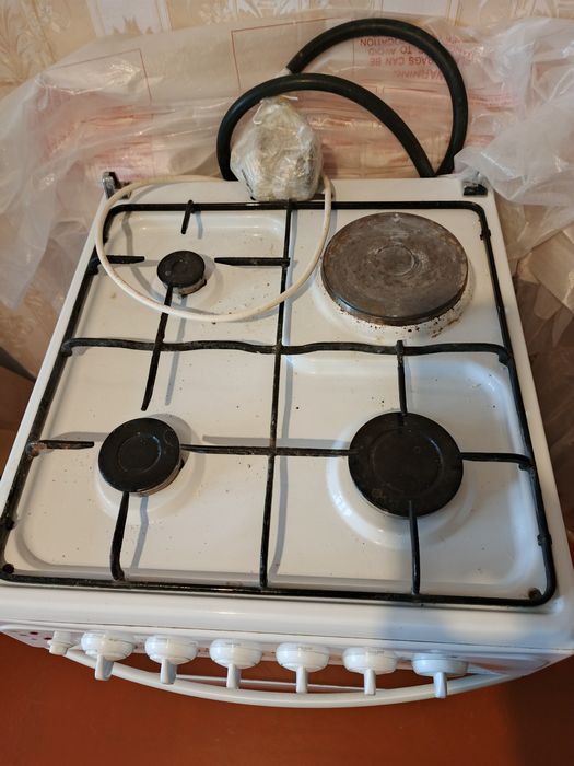 Плита газ + электро