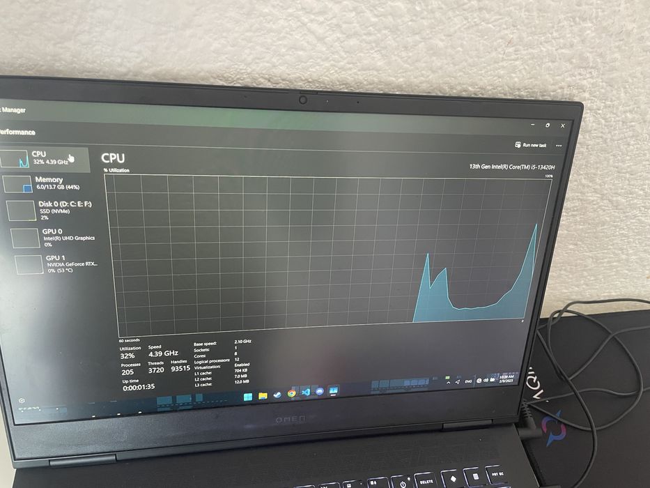 Vand laptop HP Omen