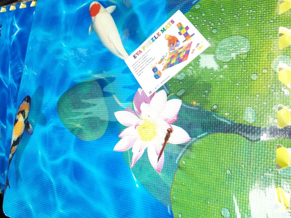 Covor, saltea PVC. Protectie copii mici. Set 4 buc. Scoala, joaca. NOU