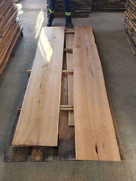 rest procesare stejar verde (cherestea) grosime 10-12 mm si 19-21 mm