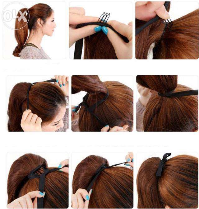 Coada par ponytail Extensie extensii CALITATE AAA+ - BLOND CIOCOLATI