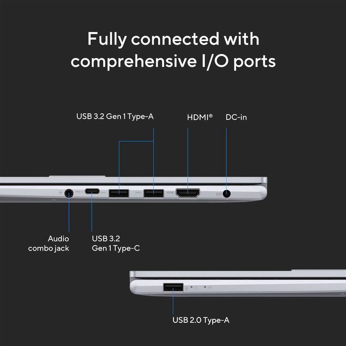 ASUS Vivobook 15 OLED 2.8k 120Hz Intel Core i5-1335U 16ГБ 512 ГБ