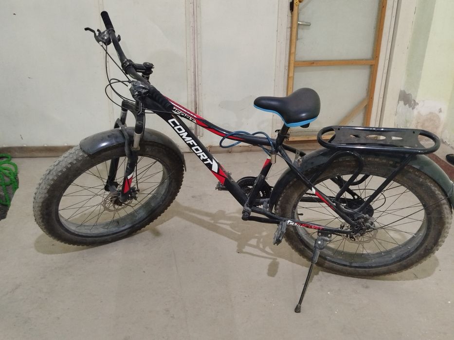 Велосипед с широкими колесами