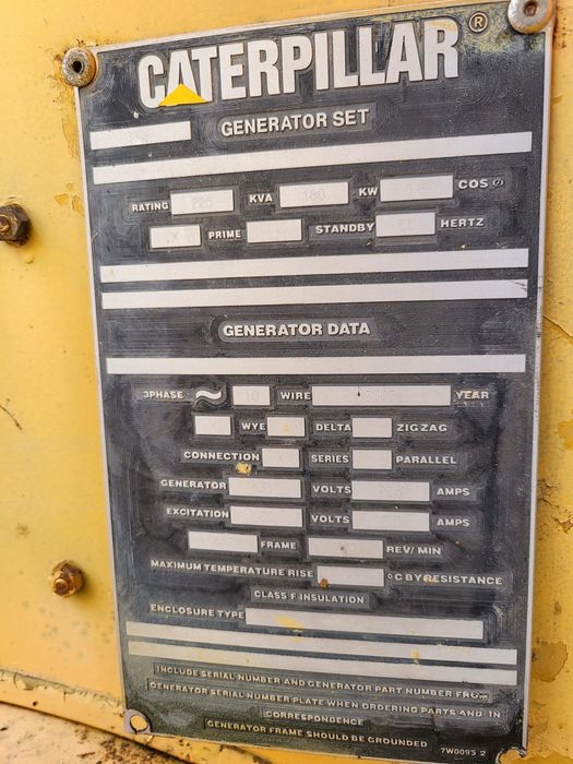 Generator catepillar