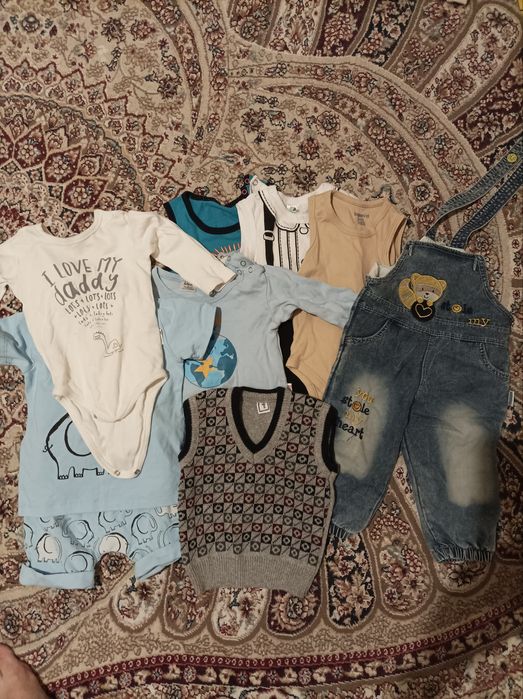 Пакет вещей на мальчика 9-12 мес