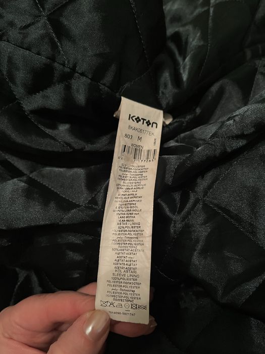 Palton dama verde inchis