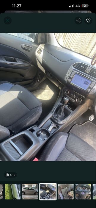 Dezmembrez fiat bravo 2008 1.4 Tjet 150 cai/motor/cutie 6 trepte /turbo/praguri/eleron/compresor ac/bara fata/haion/aripi/faruri lupa/injectoare/egr