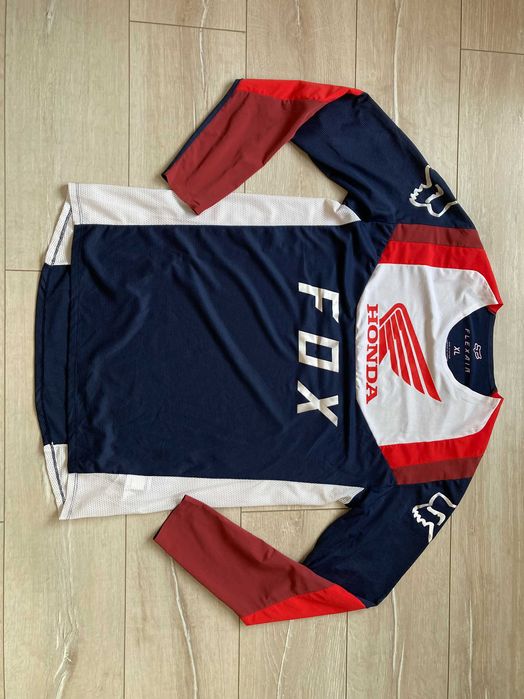 FOX Flexair HONDA блуза фланела мото джърси  ендуро мотокрос XL