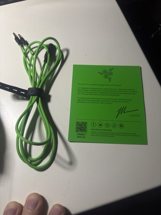 Наушники Razer blackshark v2 x