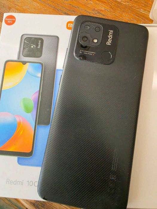 Xiaomi Redmi 10C – почти нов, намокрен, за части или ремонт