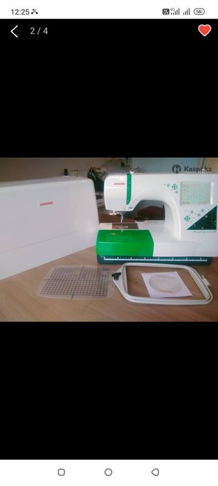 Вышевальная машинка janome