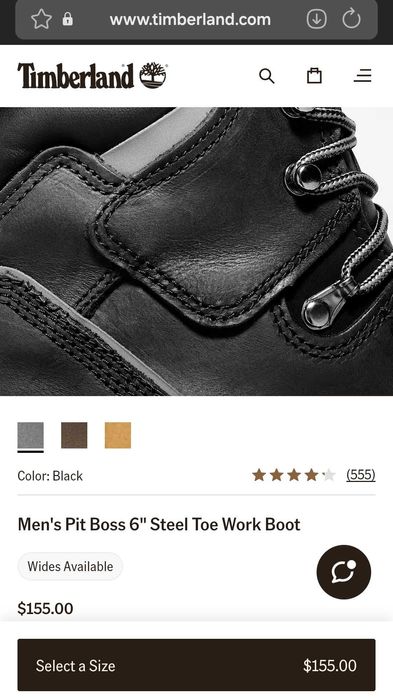 Bocanci șantier Timberland PRO 42