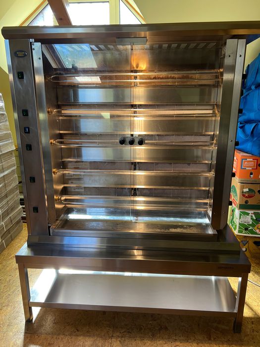 Rotisor profesional pe gaz ROLLER GRILL 30 Pui