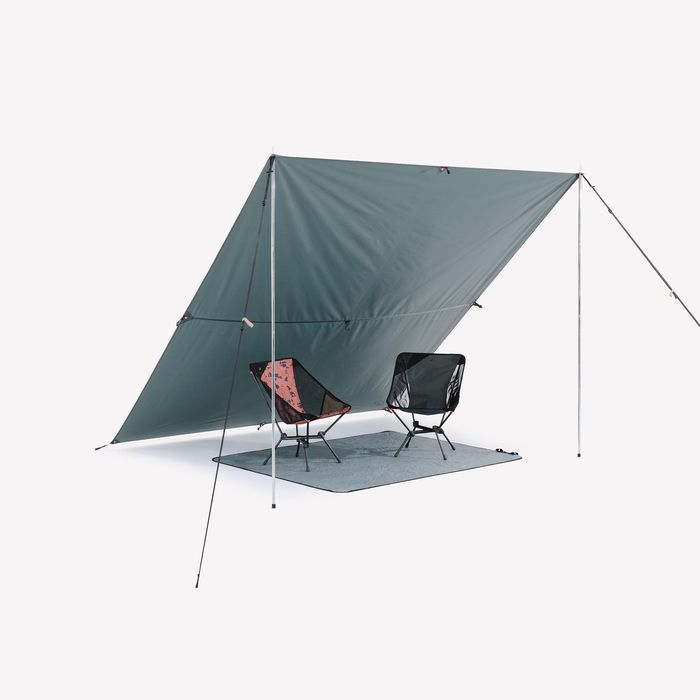 Adăpost multifuncțional camping Mărimea L - produs resigilat Decathlon