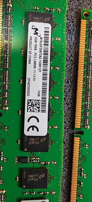 Memorie server DDR3 2GB ECC PC3L-12800E